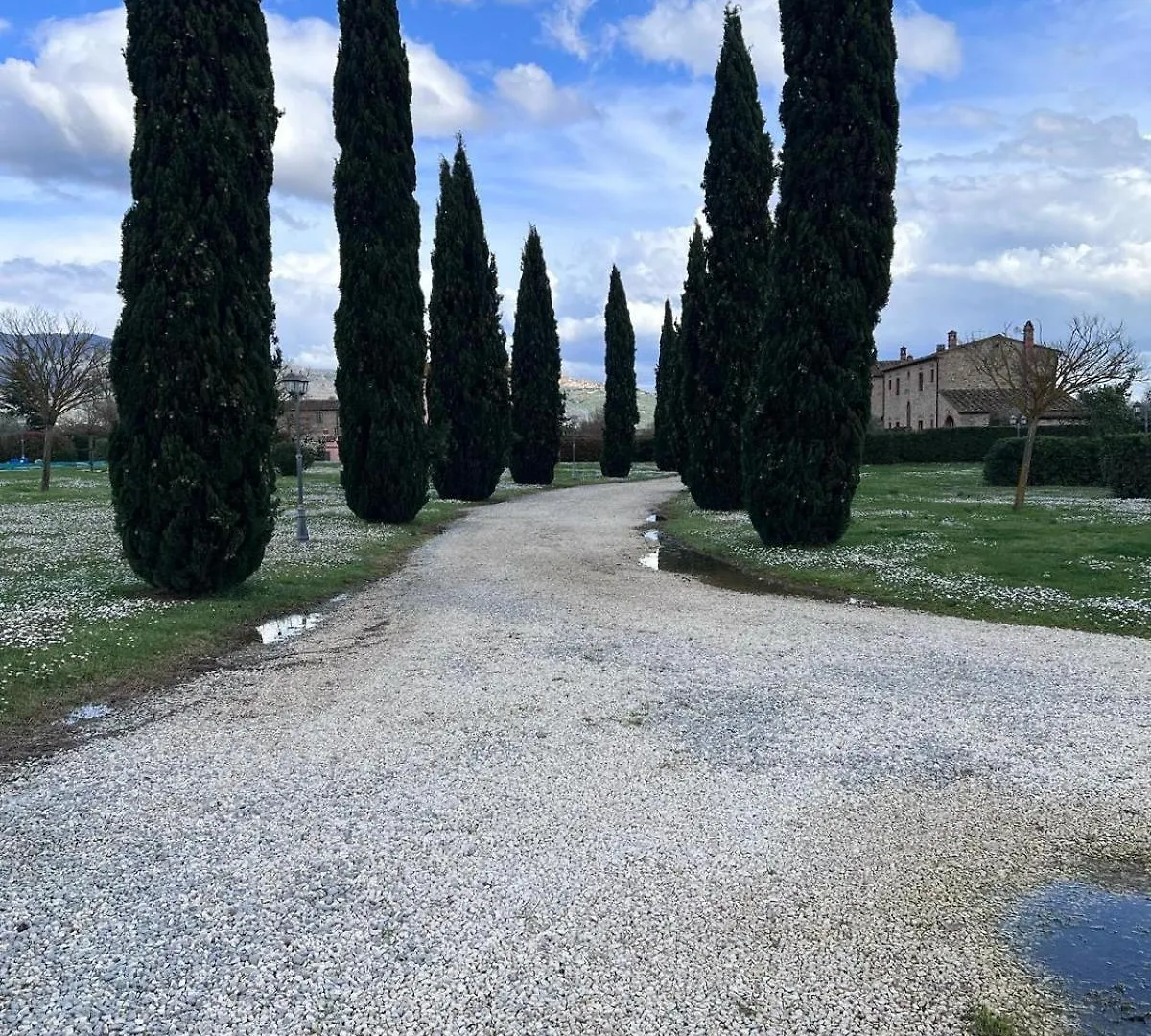 English Garden Cortona Italy
